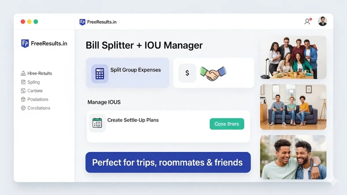 Bill Splitter + IOU Manager