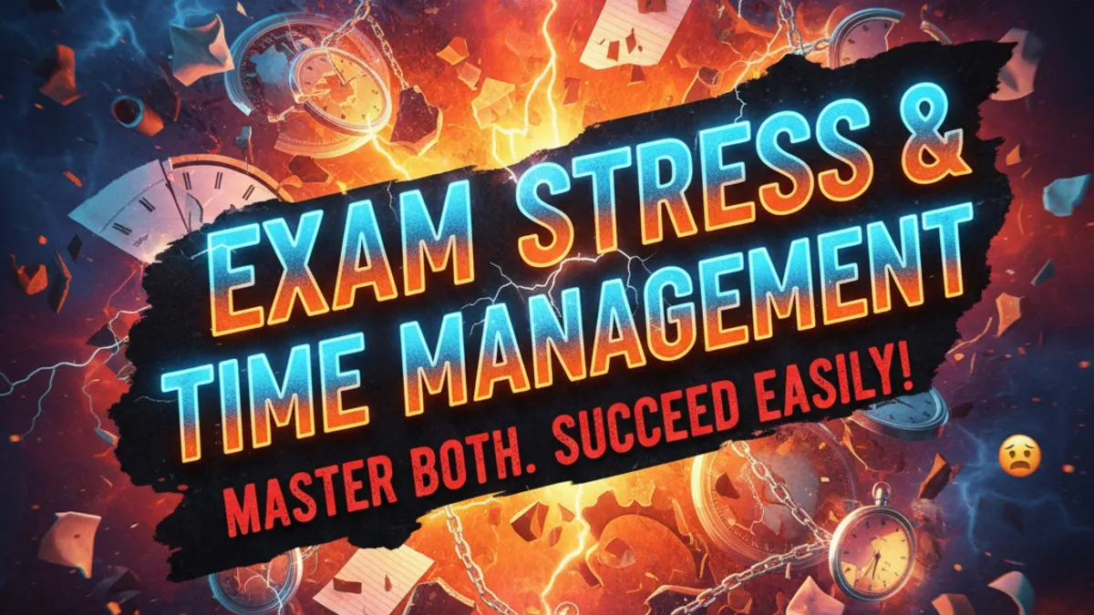 Exam Stress and Time Management: Complete Guide for Government Exam Success 2025