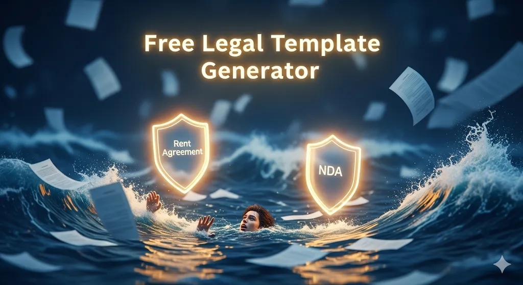 Free Legal Template Generator Online – Rent Agreement & NDA Tool