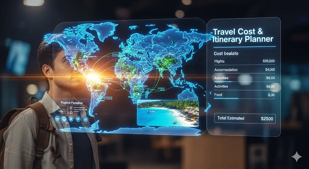 Travel Cost & Itinerary Planner Tool – Plan Your Trip Smartly in 2025