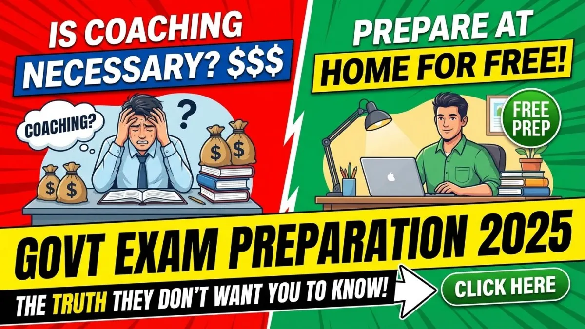 Is Coaching Necessary for Government Exams?