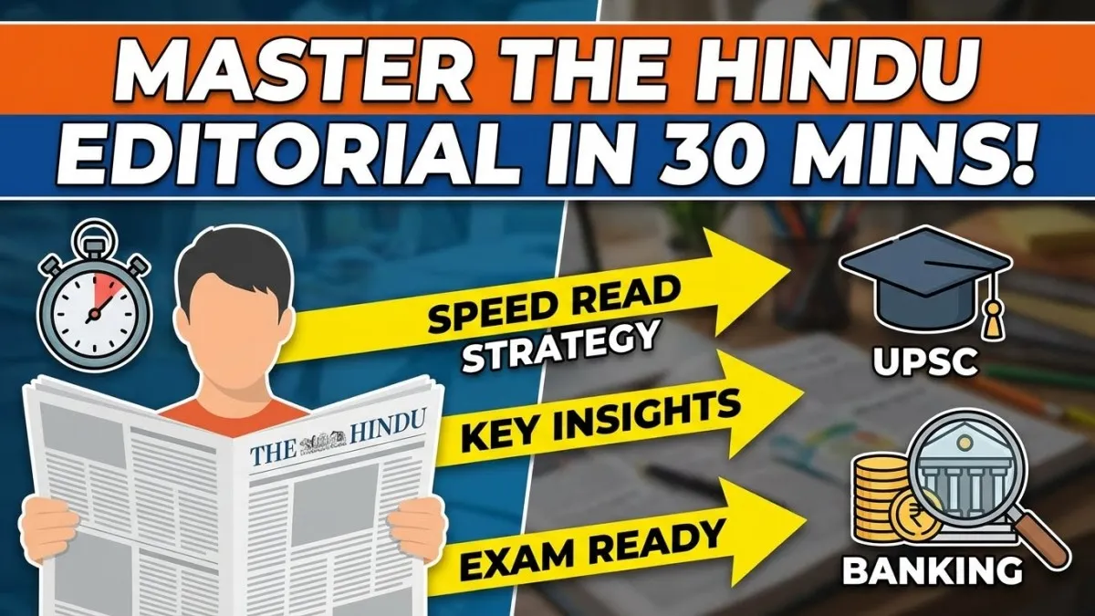 30 Minutes for UPSC/Banking