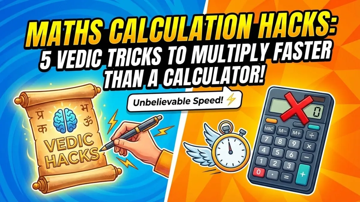 5 Vedic Tricks to Multiply Faster than a Calculator