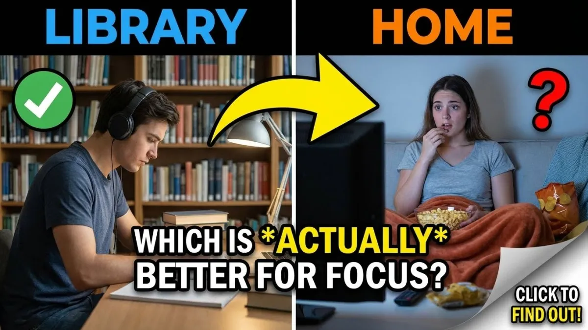 Library vs. Home Study