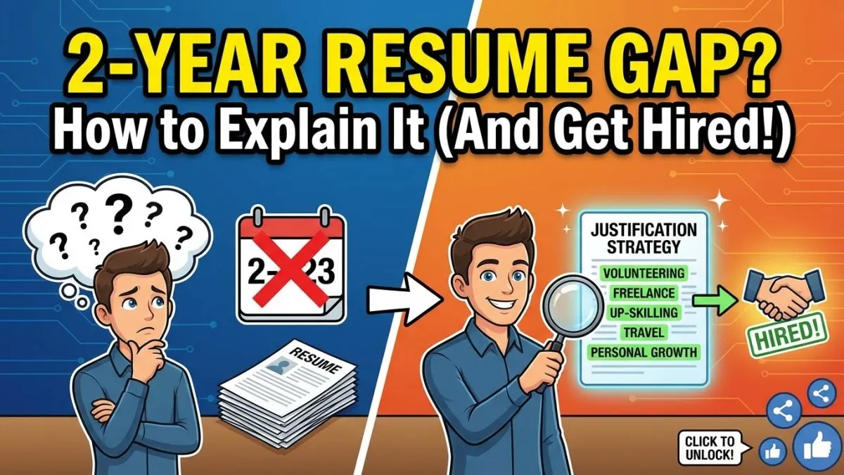 How to Explain a 2-Year Gap in Your Resume