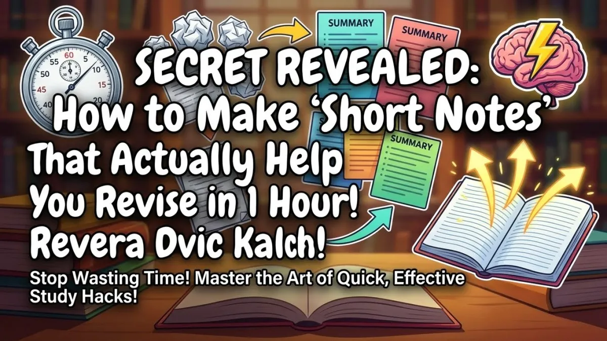 to Make "Short Notes"