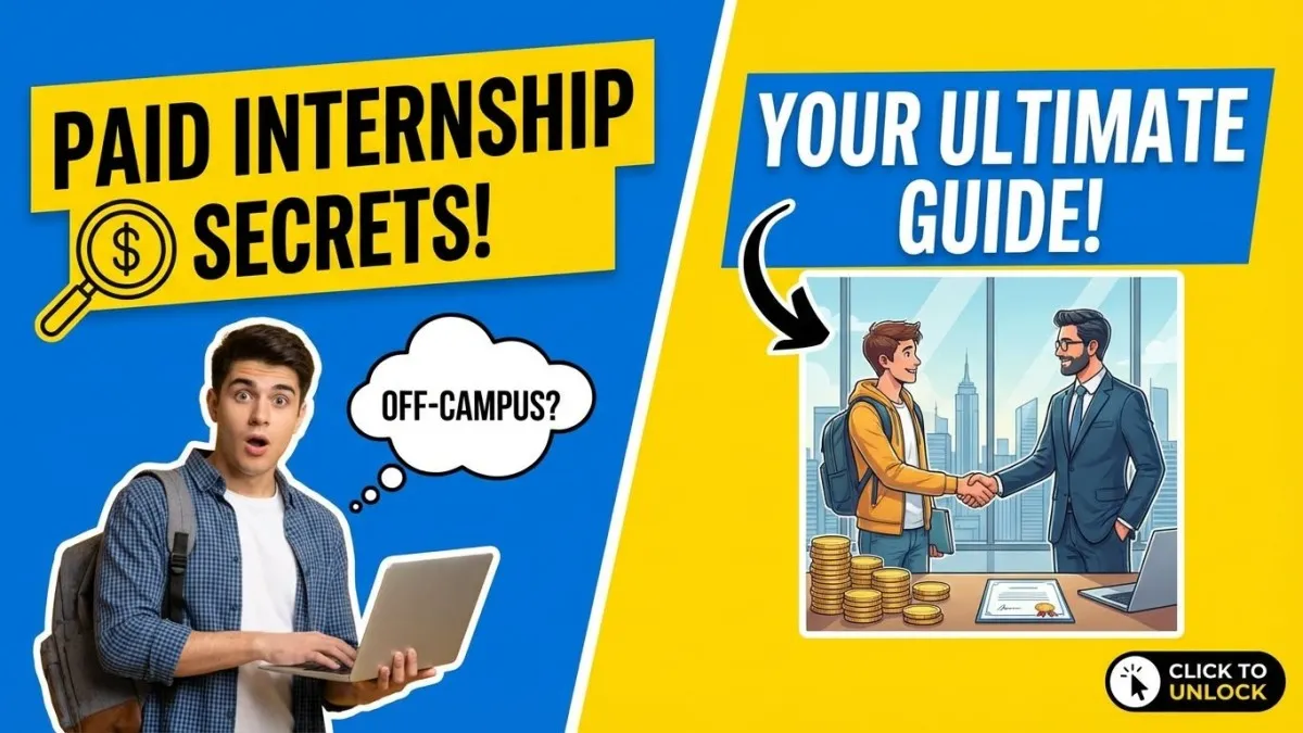 How to Get a Paid Internship in College